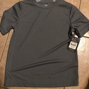New Athletic works dri-works grey boys shirt